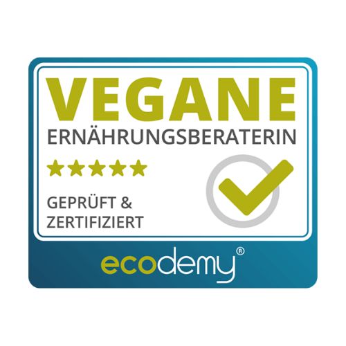 Hormoncoach Heike Ferg zertifiziert als Ernährungsberaterin durch ecodemy
