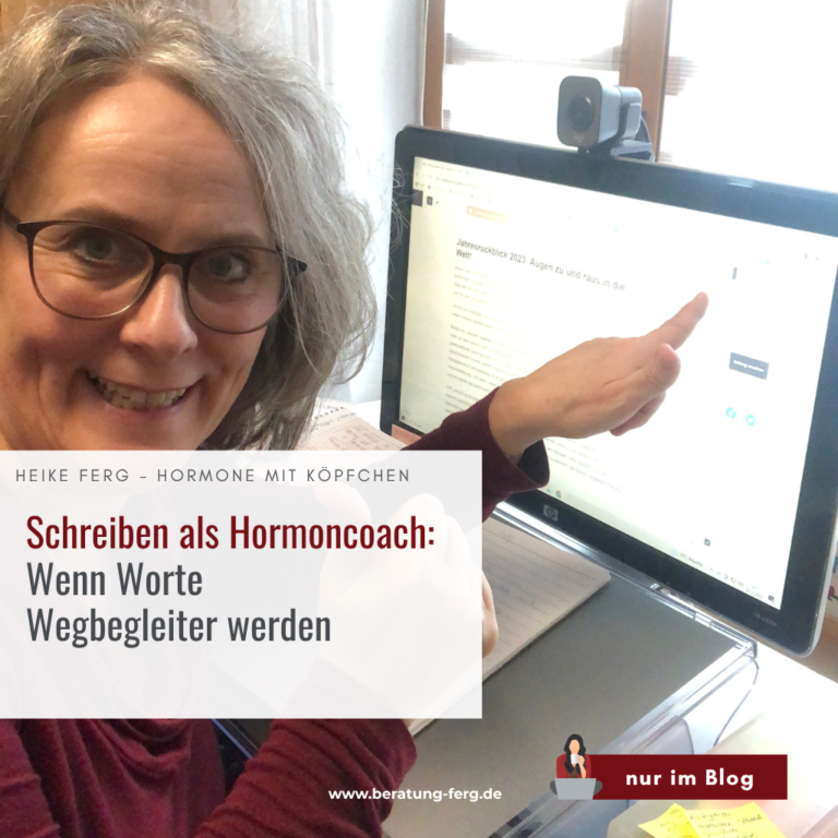 Hormoncoach Ferg Blog Schreiben als Hormoncoach