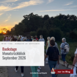 Monatsrückblick September 2026 – Zwischen Gott und der Welt